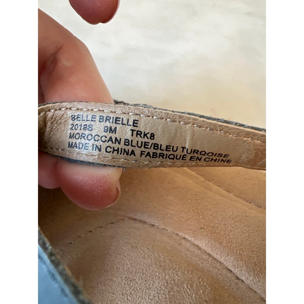 Earth Origins, Belle Brielle Sandal Women's Sz 9 Footwear Shoes Lightweight Blue - Picture 9 of 12